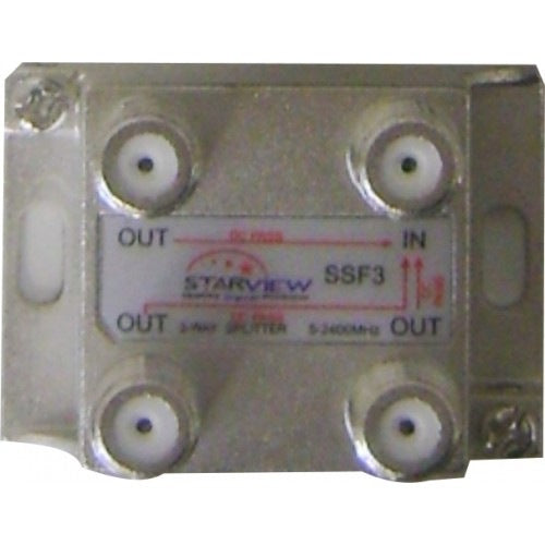 Starview Splitter 3Way Power Pass to All Ports