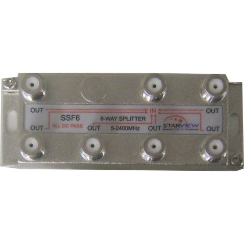Starview Splitter 6Way Power Pass to All Ports