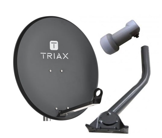 Triax TDS 64cm Dish with 10750 LNB & Wall Mount
