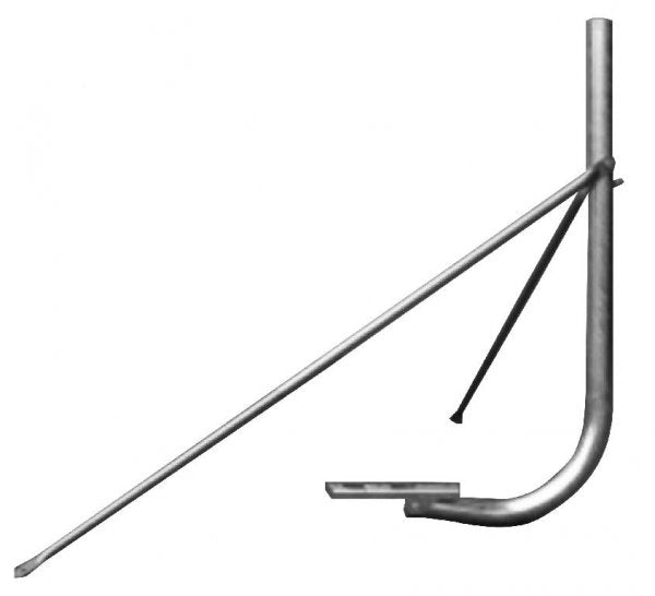 Satellite Dish Mount Kit Standard Under Eave
