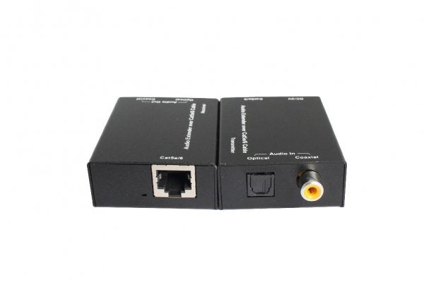 Digital Audio Extender Over Cat5E/Cat6 Audio Cable