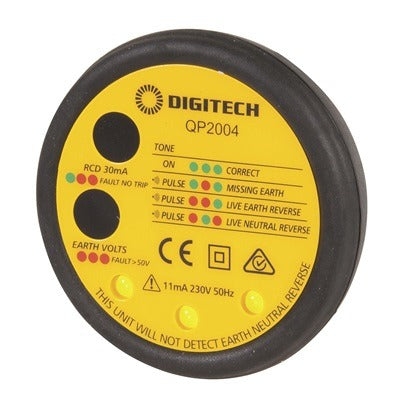 QP-2004 Power Point & Earth Leakage Tester