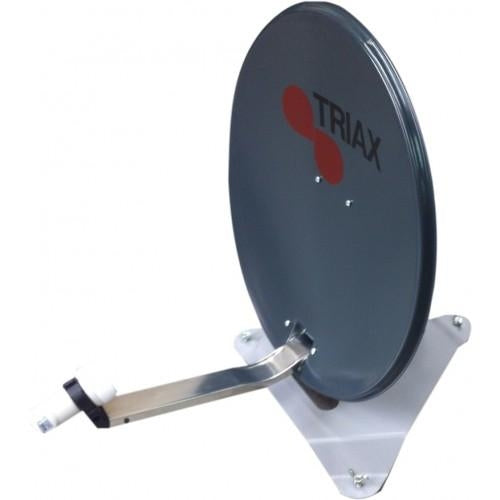 Triax 54cm Portable Dish Kit with LNB 10m Cable
