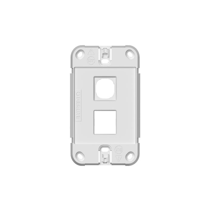 Grid Plate Only 2Gang Iconic Sw (1x MEDM Dimmer 1x Switch)