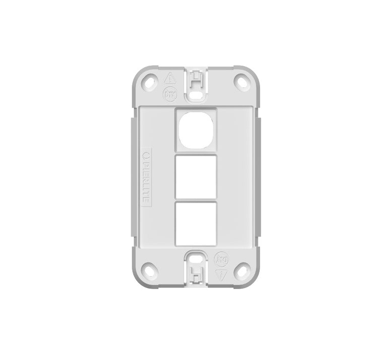 Grid Plate Only 3Gang Iconic Sw (1x MEDM Dimmer 2x Switch)