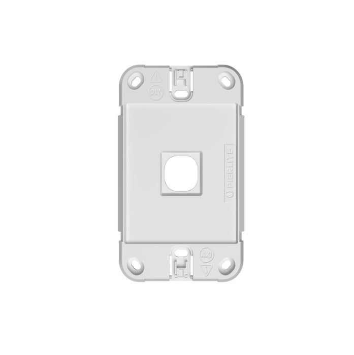 Grid Plate Only 1Gang Iconic Sw (1x MMDM Dimmer)