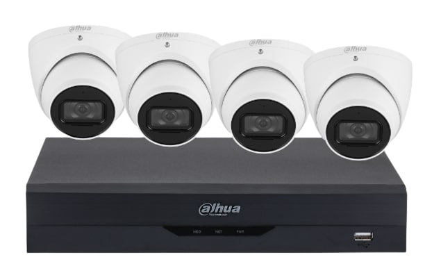 HDW3666EMP-KIT1 CCTV Kit 4x Camera 1x 4CH NVR