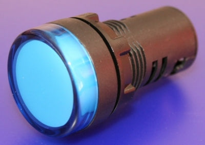22mm Pilot Light Blue 230VAC