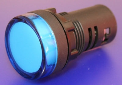 22mm Pilot Light Blue 24V AC/DC