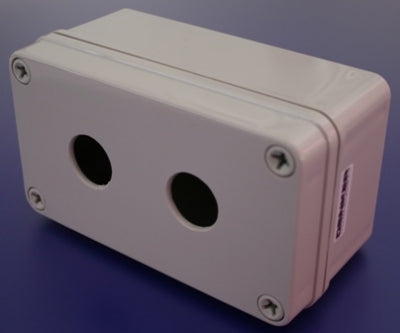 P/Button Enclosure 140 x 80 x 65mm 2Hole IP67