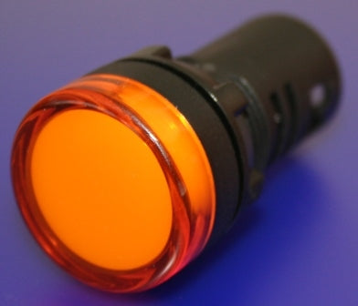 22mm Pilot Light Orange 24V AC/DC