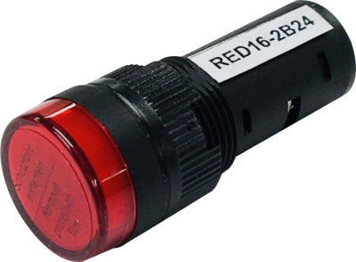 16mm Pilot Light Red 24VAC