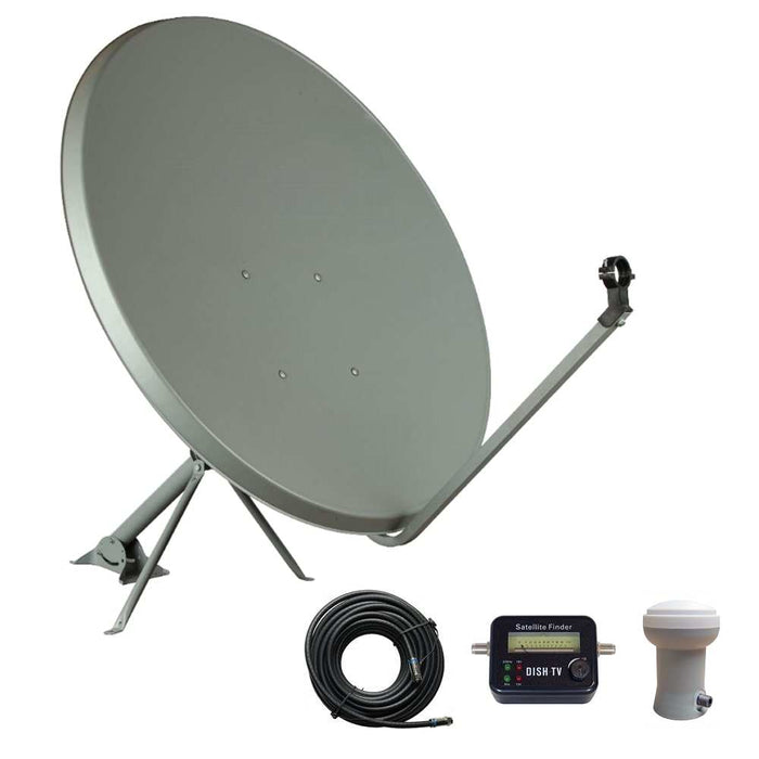 Satellite Dish 90cm LNB Cable and Meter Kit