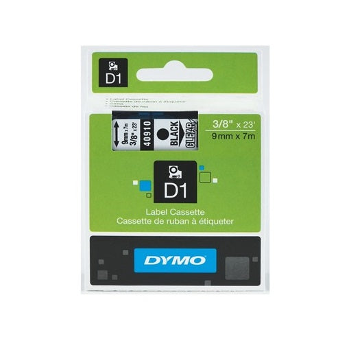 Tape 9mm Black/Clear (7m)