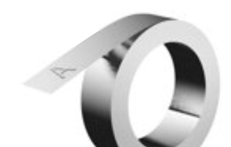 Rhino Ali Embosser Tape Non Adhesive 12mm x 4.8m