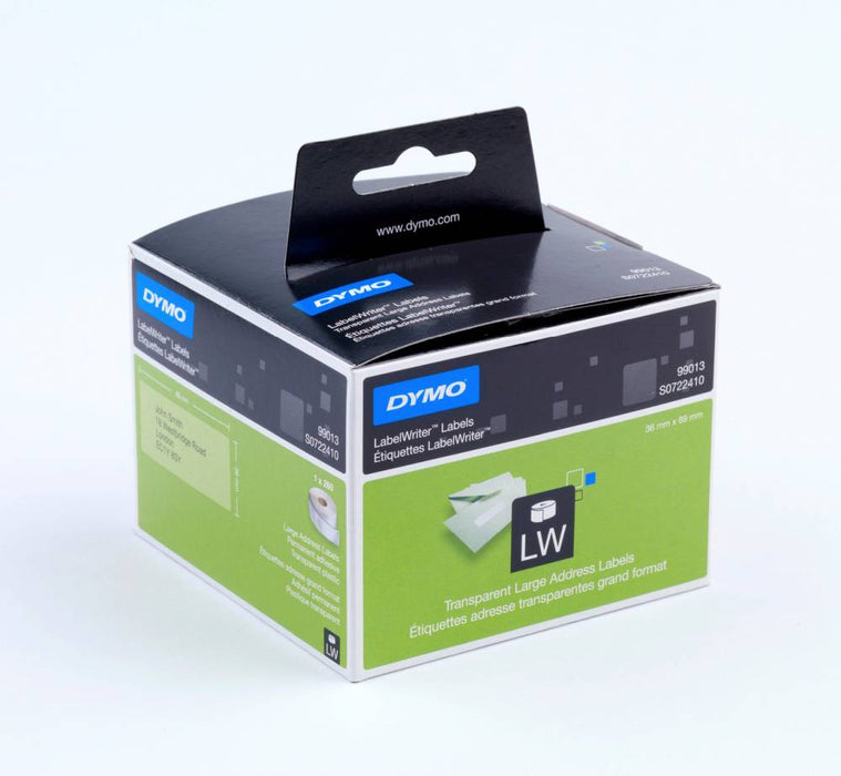 LabelWriter Label Large Address 36mm x 89mm Clear