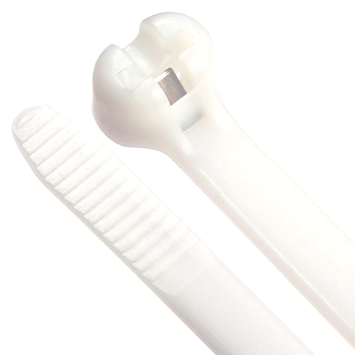 Cable Tie SS Barb Lock 284 x 3.6mm Natural (Pkt100)