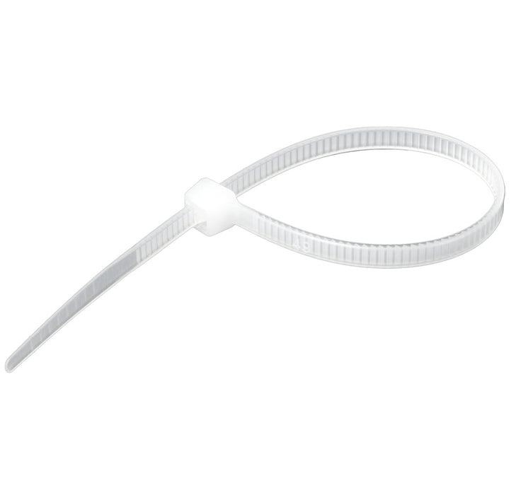 Cable Tie 142 x 3.2mm Natural (Pkt100)