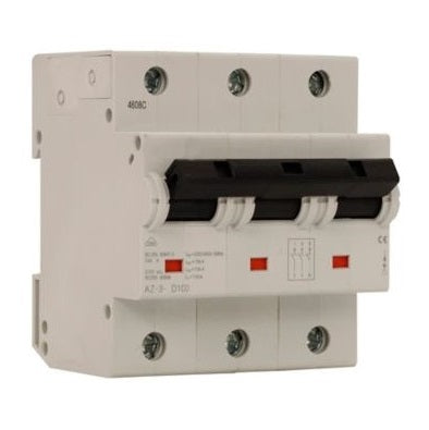 MCB 100A 3P 20KA C Curve 27mm