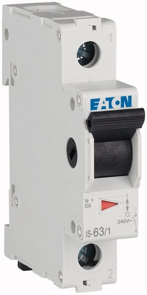 Mains Isolator Switch 1P 63A Din