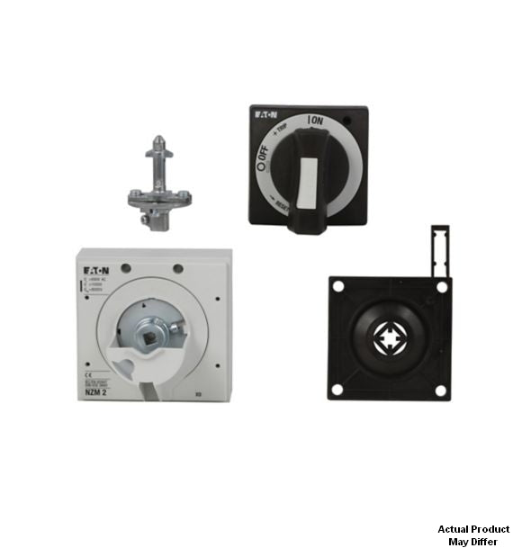 NZM2 Door Coupling Rotary Handle Black/Grey (No Shaft)