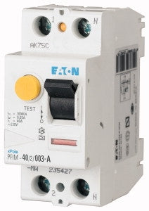 RCCB 40A 2Pole 30mA Type A