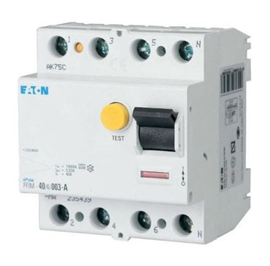 RCCB 40A 4Pole 100mA Type A