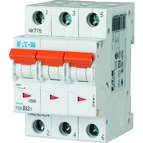 MCB 50A 3P 10KA C Curve