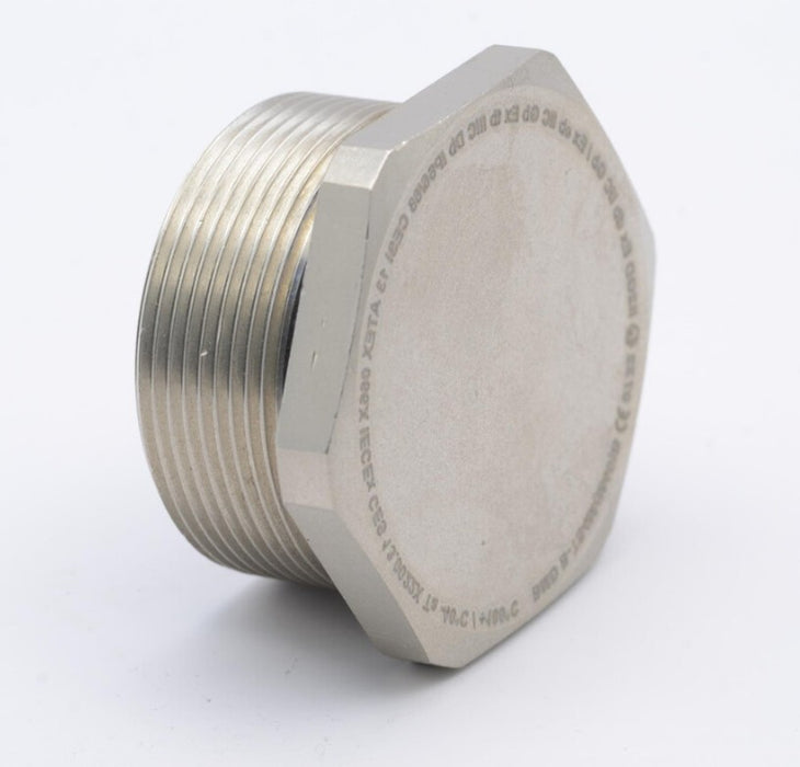 Hex Stop Plug M20 316 S/S IECEx Flameproof