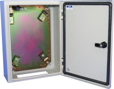 CVS Metal Enclosure 400 x 300 x 150mm IP55 Single Door