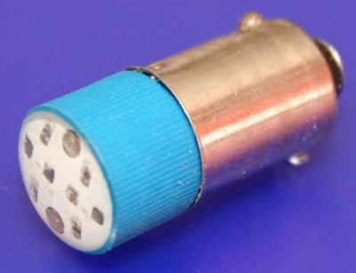 Lamp LED 24V AC/DC Blue BA9