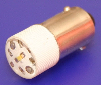 Lamp LED 6V AC/DC White BA9