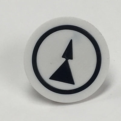 Replacement Disc White 2Speed Arrow NPA Pendant