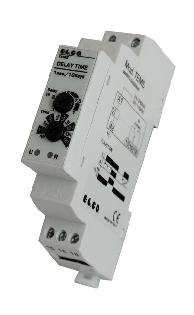 Tems Multi-Scale Timer 1 C/O 0.1S-10 Days