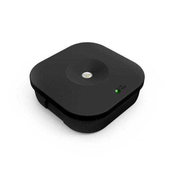 Lynk Ledfire Adv Emergency Light D65 Surf Blk IP65 Wireless