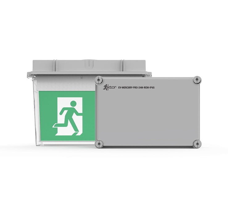 Mercury Pro Emergency Exit Light Remote driver IP65