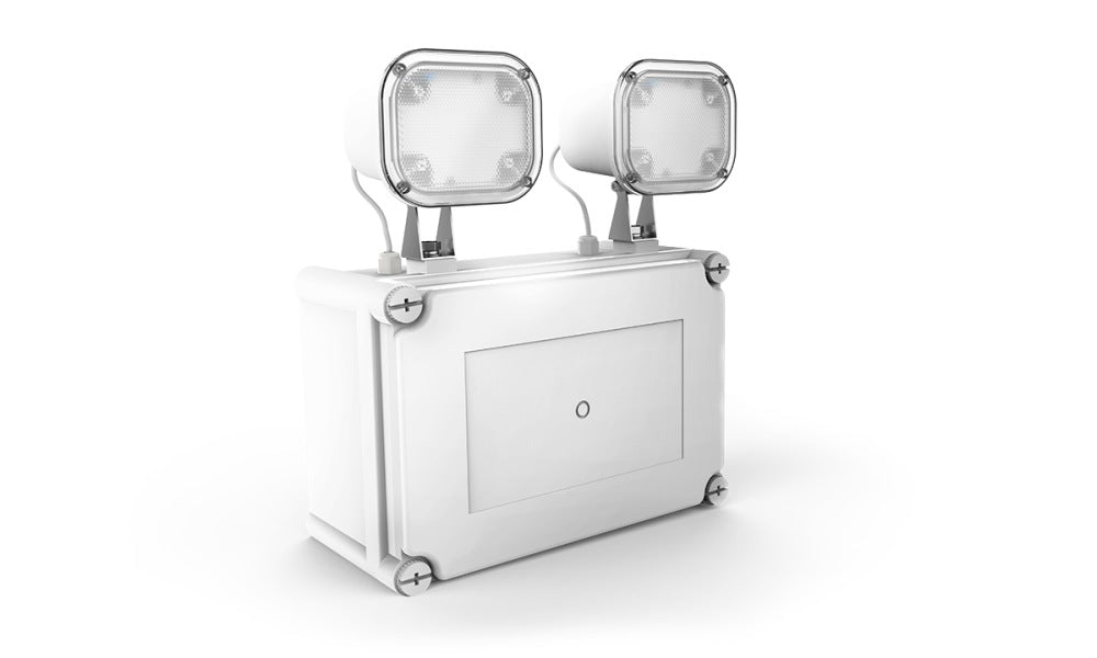 Twinspot Pro 4.3W 430lm Emergency Floodlight White IP65