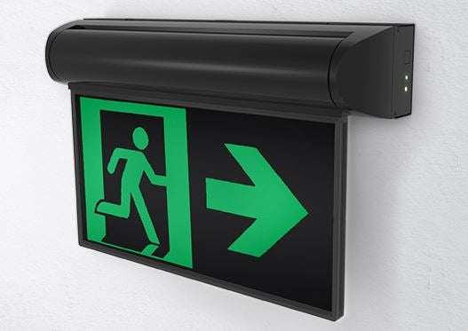 Razor Swing Gen III Recessed Exit 24M c/w all decals Black