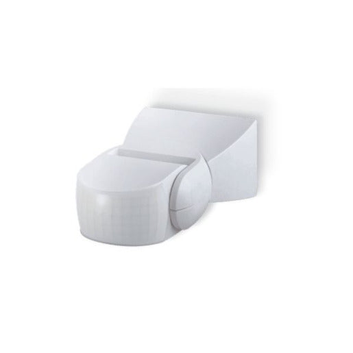 PIR Sensor 12m Wall Mount IP65 White