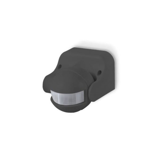 PIR Sensor 12m Wall Mount IP44 Black