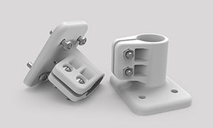 Rod Mount Brackets 25mm Dia for Roof & White Light Body