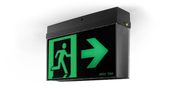 Mercury Pro 24m Emergency Exit Theatre Dali Black