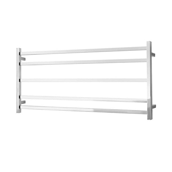 Heated Towel Ladder 100S 5Bar Sq Dual Wir 500x1000x90mm