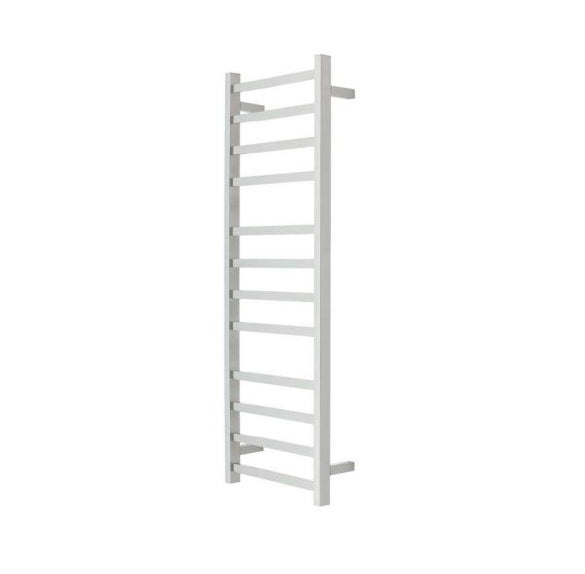 Heated Towel Ladder 120S 12Bar Sq Dual Wir 1180x400x90mm