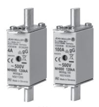Jean Muller SM000-GL/050 50A Din000 Fuse