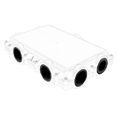 Tube Distribution Closure Internal White
