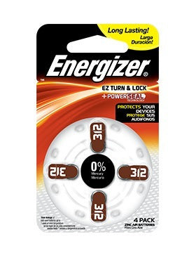 Battery Hearing Aid Size 312 4Card