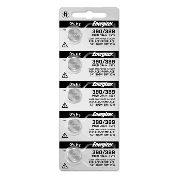 Watch Battery Silver Oxide 390-389 1.5V Each