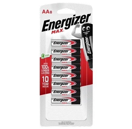 Battery Max AA Size 8Pk