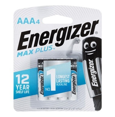 Battery Max Plus AAA Size 4PK